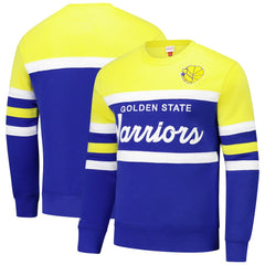 NBA Golden State Warriors Hardwood Classics Vintage Logo Head Coach Pullover Sweatshirt sale