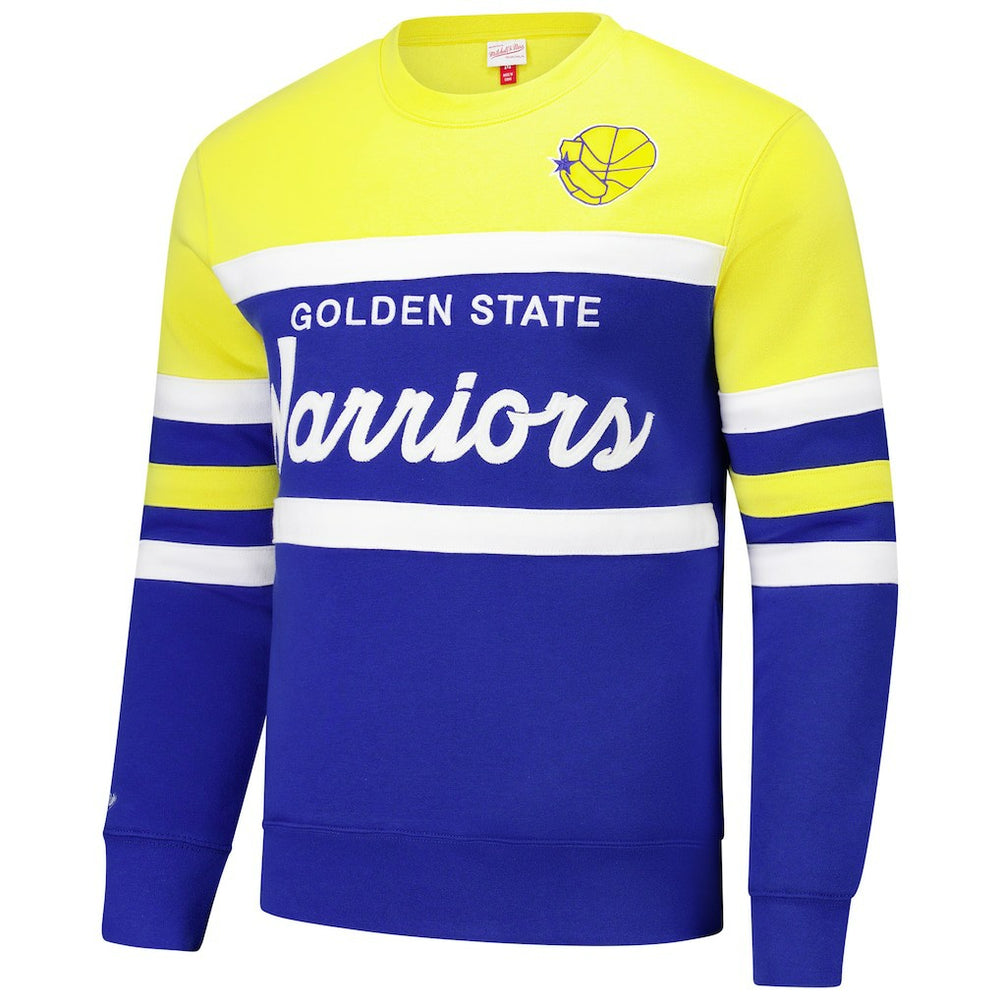 NBA Golden State Warriors Hardwood Classics Vintage Logo Head Coach Pullover Sweatshirt sale