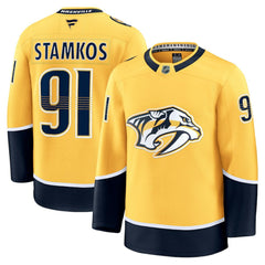 NHL Gold Steven Stamkos Nashville Predators Fanatics Home Premium Jersey