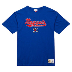 NBA Denver Nuggets Hardwood Classics Felt Applique Slub T-Shirt sale
