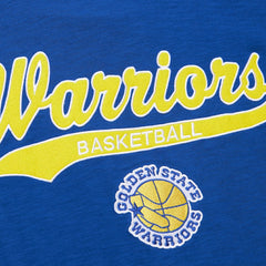NBA Golden State Warriors Hardwood Classics Felt Applique Slub T-Shirt sale