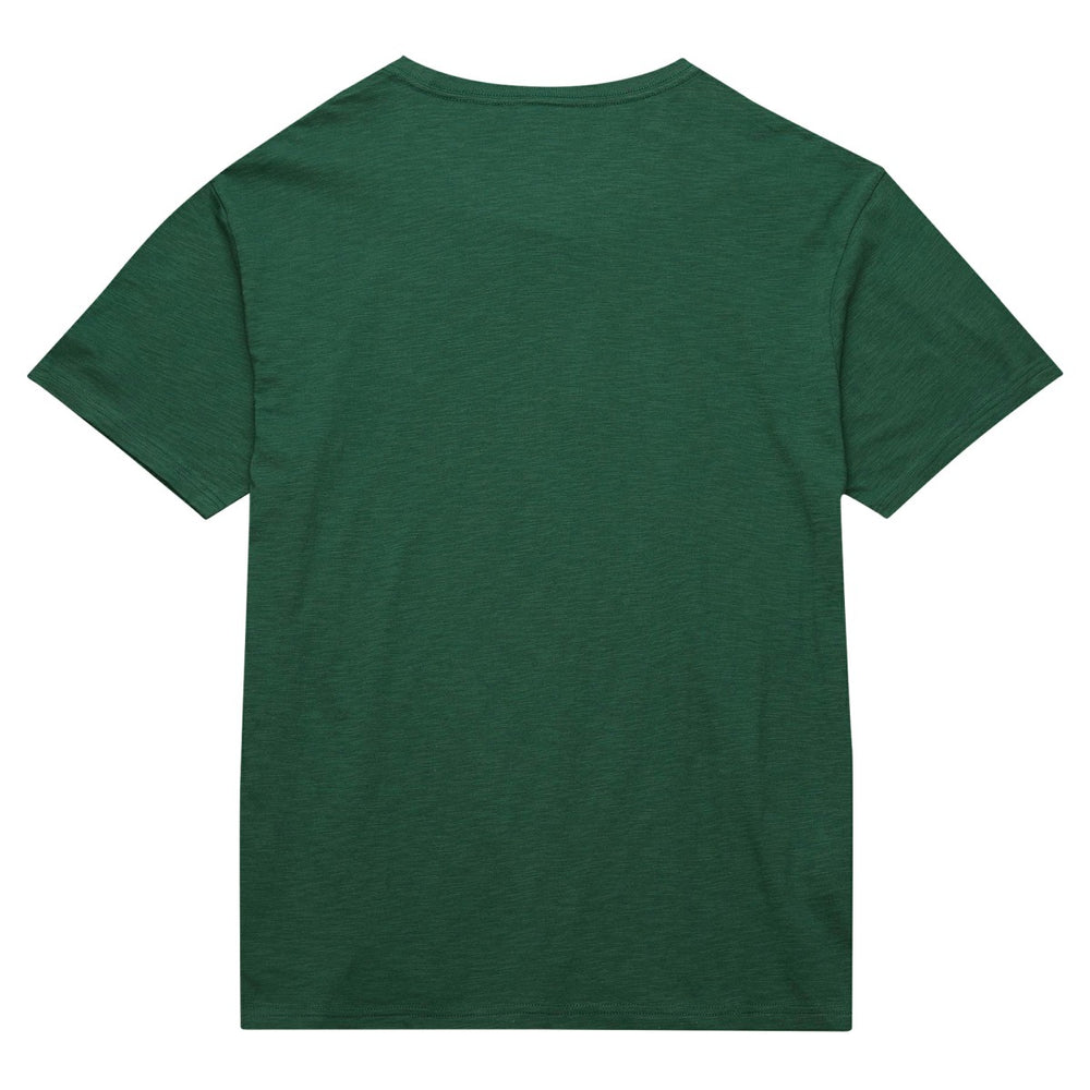 NBA Milwaukee Bucks Hardwood Classics Felt Applique Slub T-Shirt