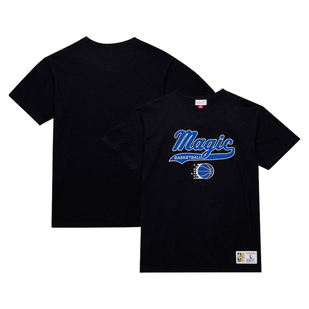 NBA Orlando Magic Hardwood Classics Felt Applique Slub T-Shirt