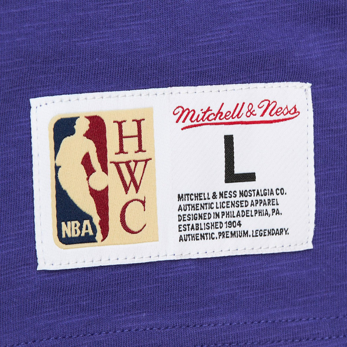 NBA Phoenix Suns Hardwood Classics Felt Applique Slub T-Shirt