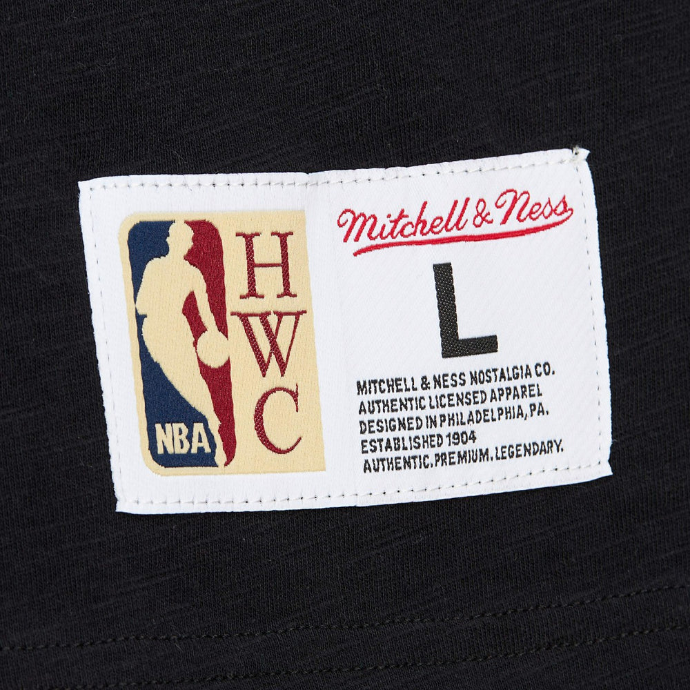 NBA Sacramento Kings Hardwood Classics Felt Applique Slub T-Shirt