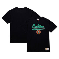 NBA Boston Celtics Hardwood Classics Felt Applique Slub T-Shirt