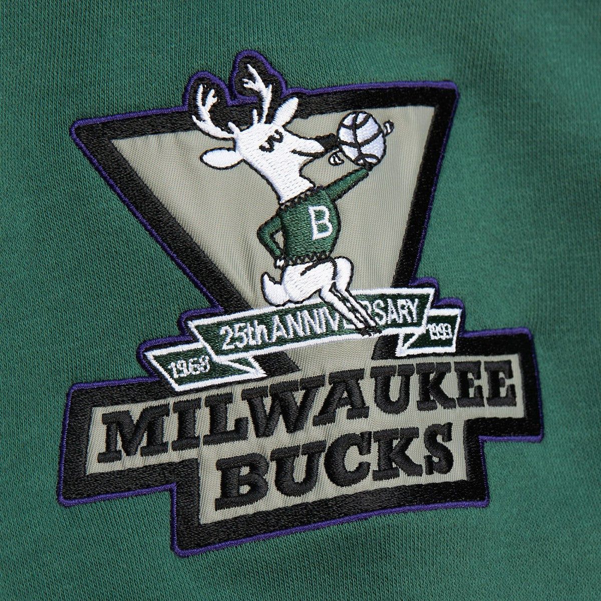 NBA Milwaukee Bucks Hardwood Classics All Over 4.0 Pullover Sweatshirt