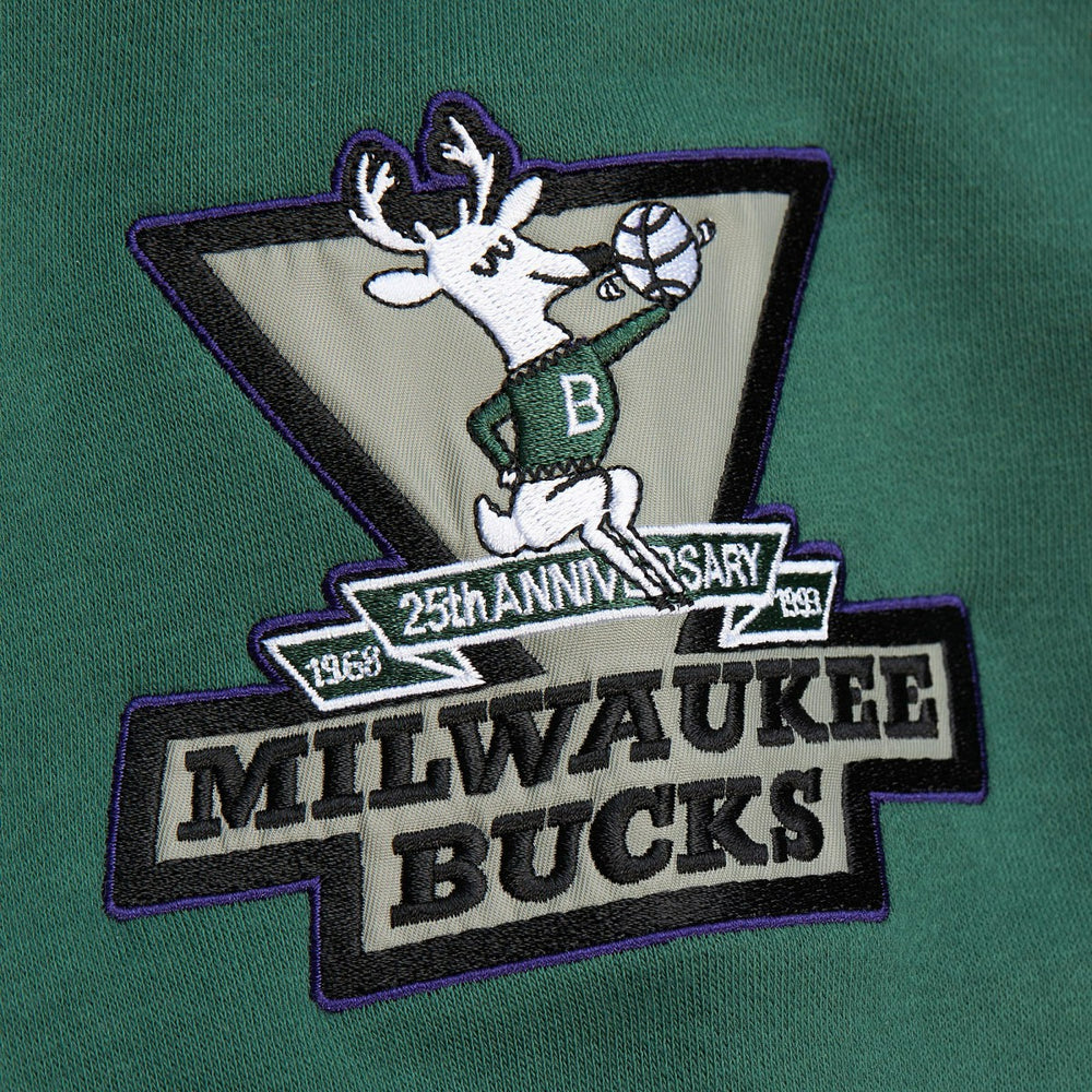 NBA Milwaukee Bucks Hardwood Classics All Over 4.0 Pullover Sweatshirt