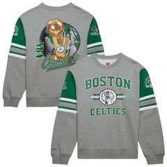 NBA Boston Celtics Hardwood Classics All Over 4.0 Pullover Sweatshirt