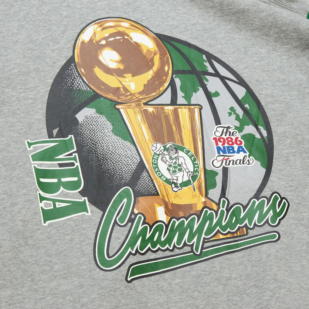 NBA Boston Celtics Hardwood Classics All Over 4.0 Pullover Sweatshirt