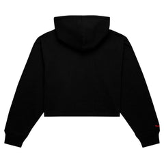 NBA Chicago Bulls Women's Hardwood Classics Cropped Pullover Hoodie