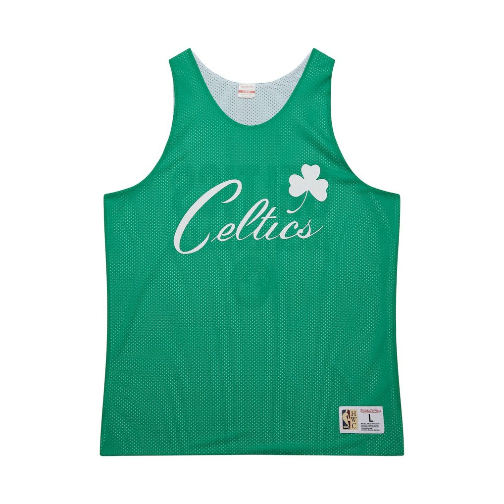 NBA Boston Celtics Hardwood Classics Reversible Mesh Practice Jersey