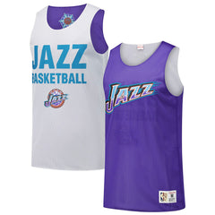 NBA Utah Jazz Hardwood Classics Reversible Mesh Practice Jersey