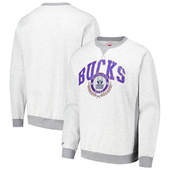 NBA Milwaukee Bucks Vintage Logo Pullover Sweatshirt