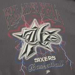 NBA Philadelphia 76ers Women's Hardwood Classics Lightweight Pullover Sweatshirt