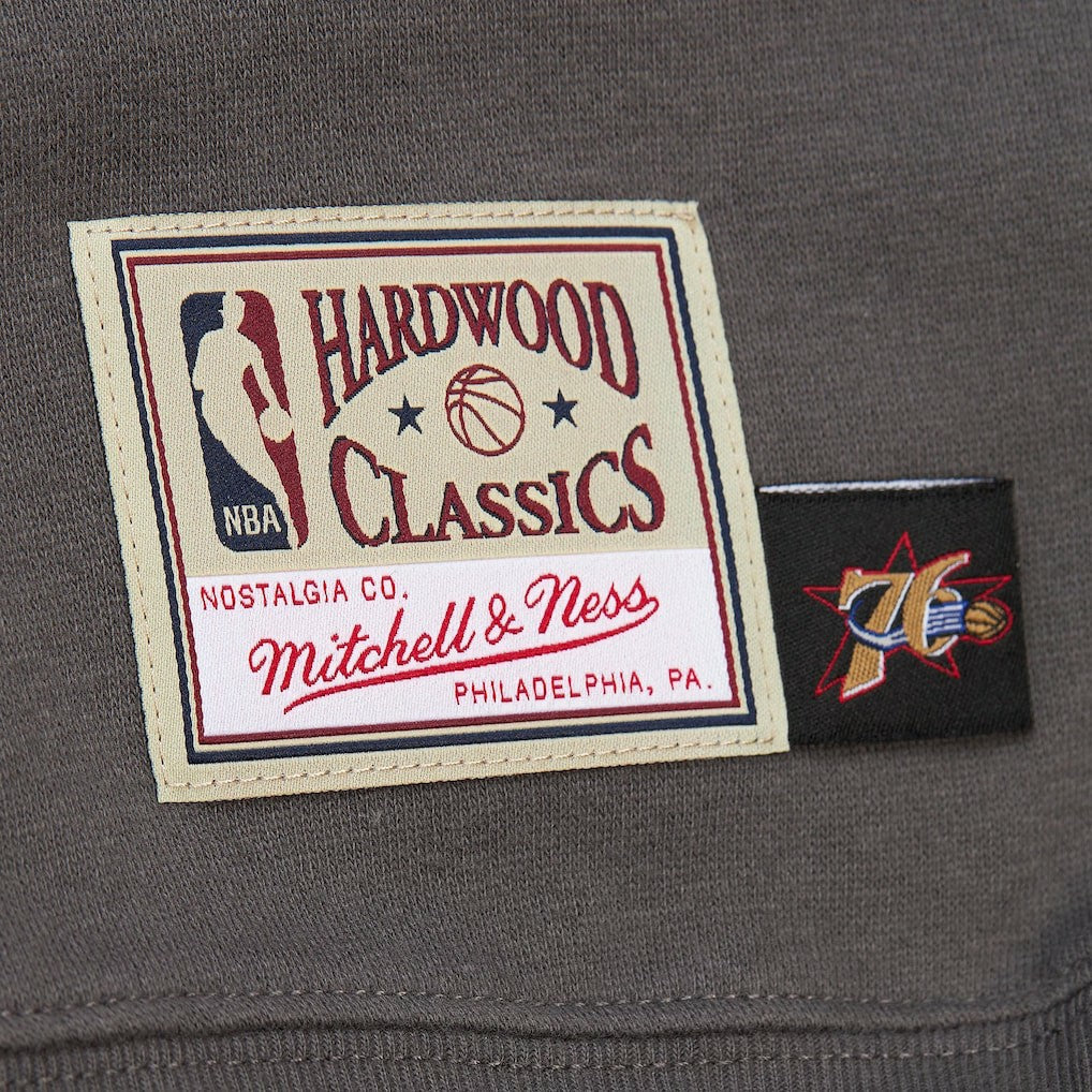 NBA Philadelphia 76ers Women's Hardwood Classics Lightweight Pullover Sweatshirt