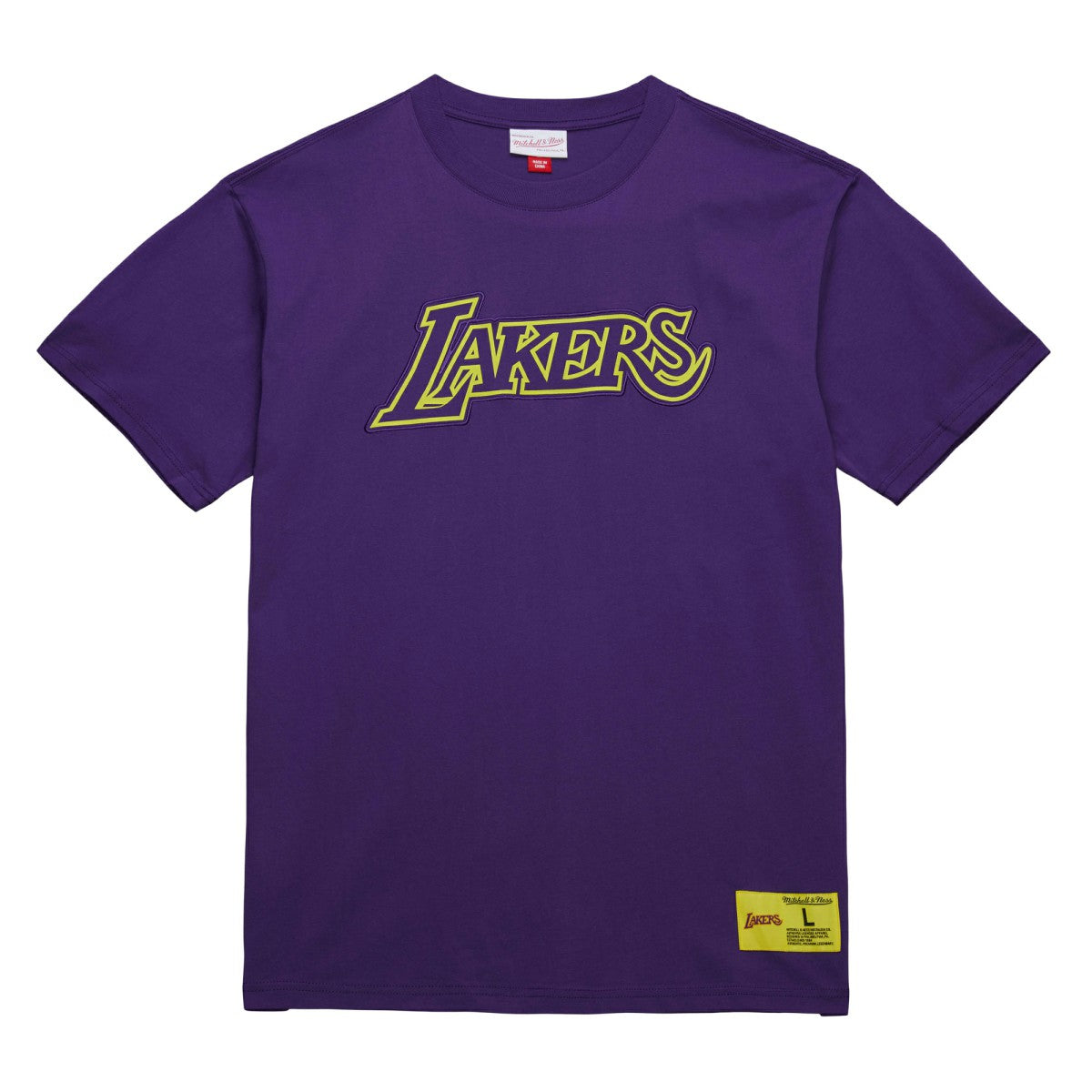 NBA Los Angeles Lakers Hardwood Classics Neon Nights Premium T-Shirt