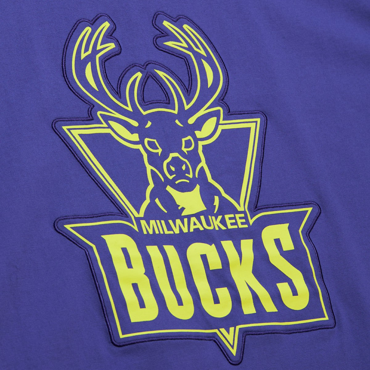NBA Milwaukee Bucks Hardwood Classics Neon Nights Premium T-Shirt