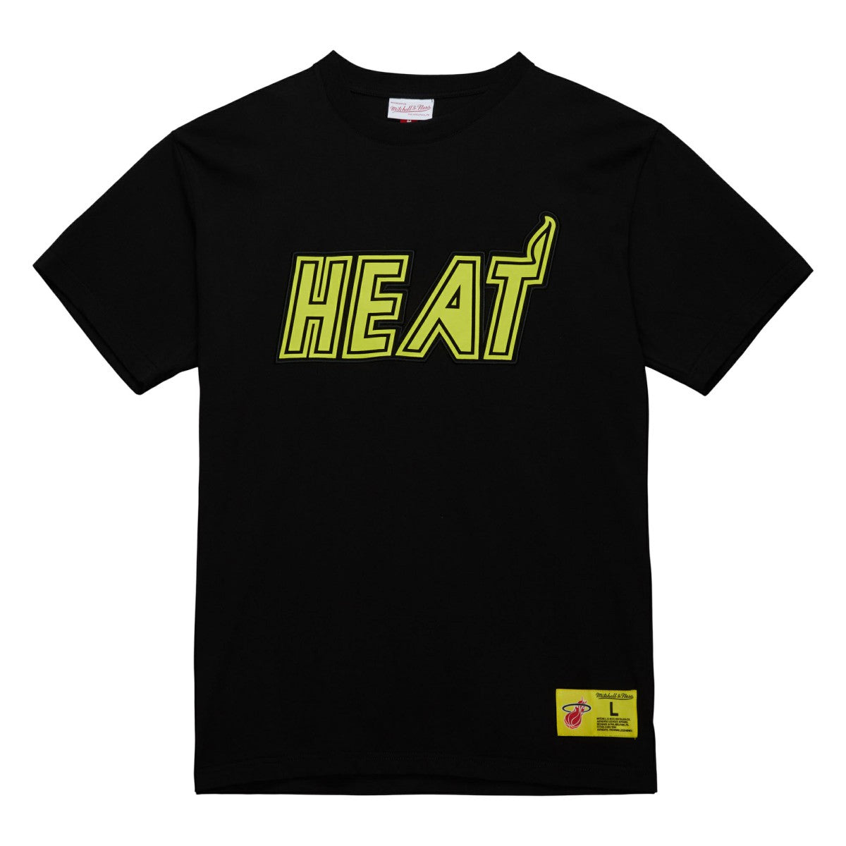 NBA Miami Heat Hardwood Classics Neon Nights Premium T-Shirt