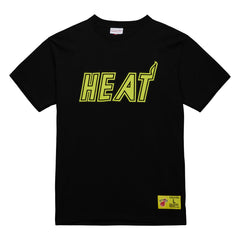 NBA Miami Heat Hardwood Classics Neon Nights Premium T-Shirt