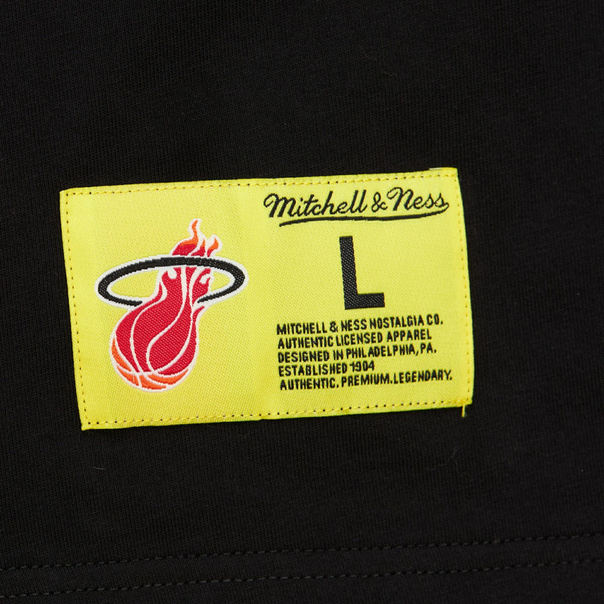 NBA Miami Heat Hardwood Classics Neon Nights Premium T-Shirt