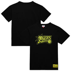 NBA Philadelphia 76ers Hardwood Classics Neon Nights Premium T-Shirt