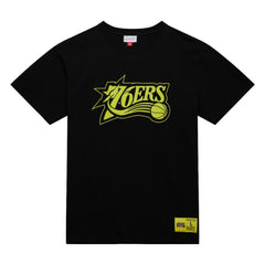 NBA Philadelphia 76ers Hardwood Classics Neon Nights Premium T-Shirt