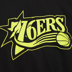 NBA Philadelphia 76ers Hardwood Classics Neon Nights Premium T-Shirt