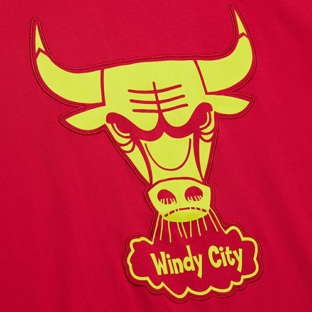 NBA Chicago Bulls Hardwood Classics Neon Nights Premium T-Shirt sale