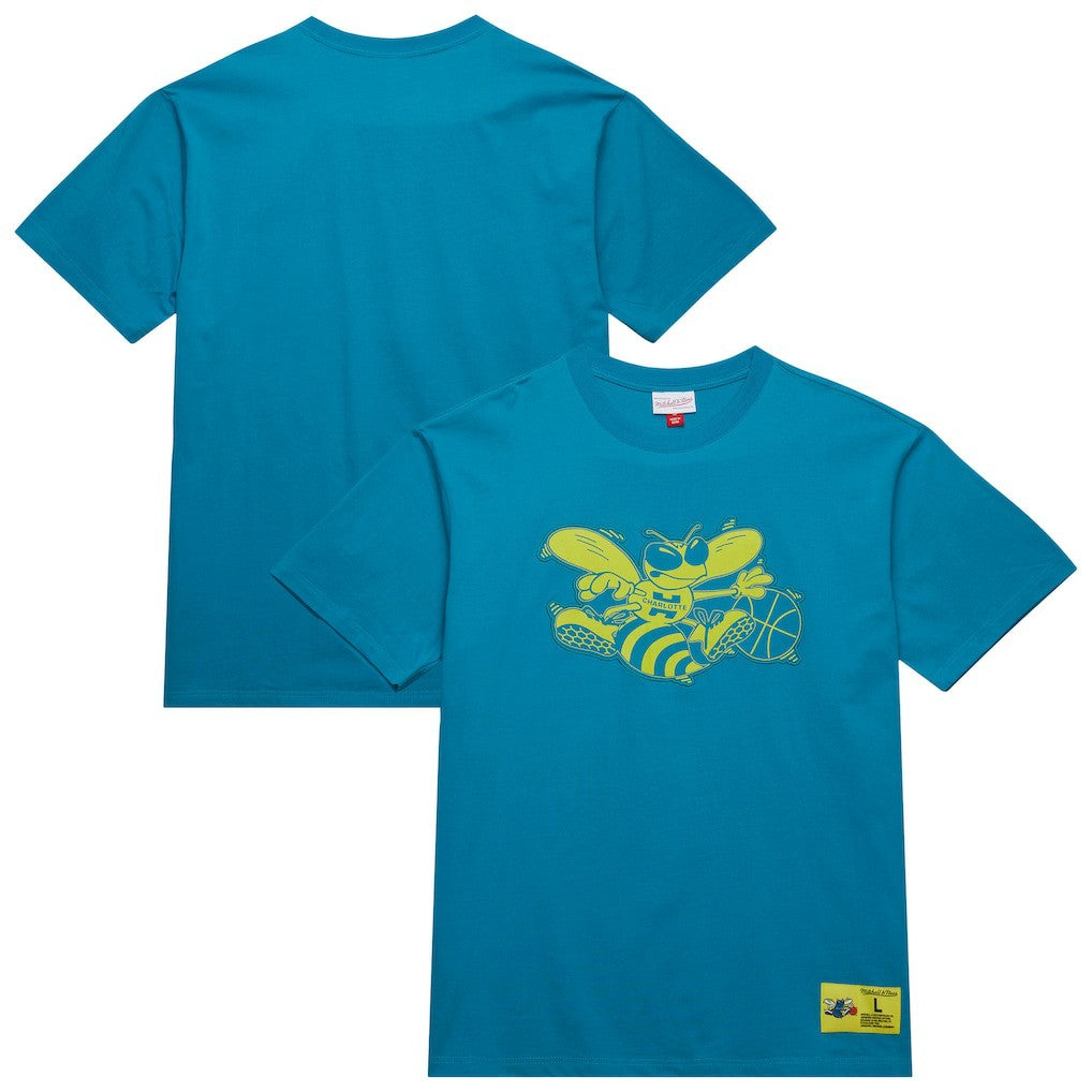 NBA Charlotte Hornets Hardwood Classics Neon Nights Premium T-Shirt