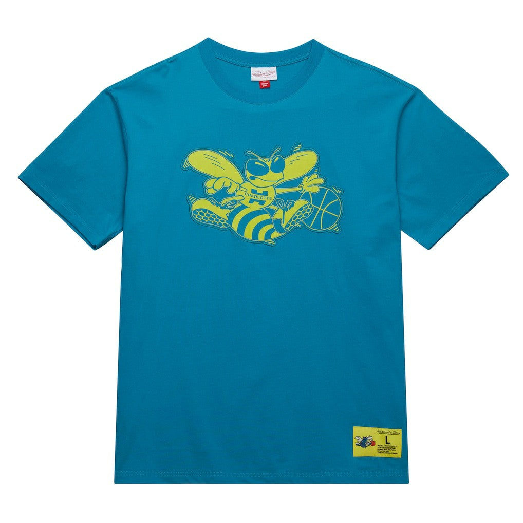 NBA Charlotte Hornets Hardwood Classics Neon Nights Premium T-Shirt