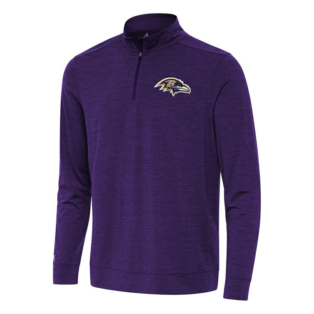 Antigua Bright Quarter-Zip Top - Baltimore Ravens