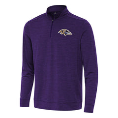 Antigua Bright Quarter-Zip Top - Baltimore Ravens