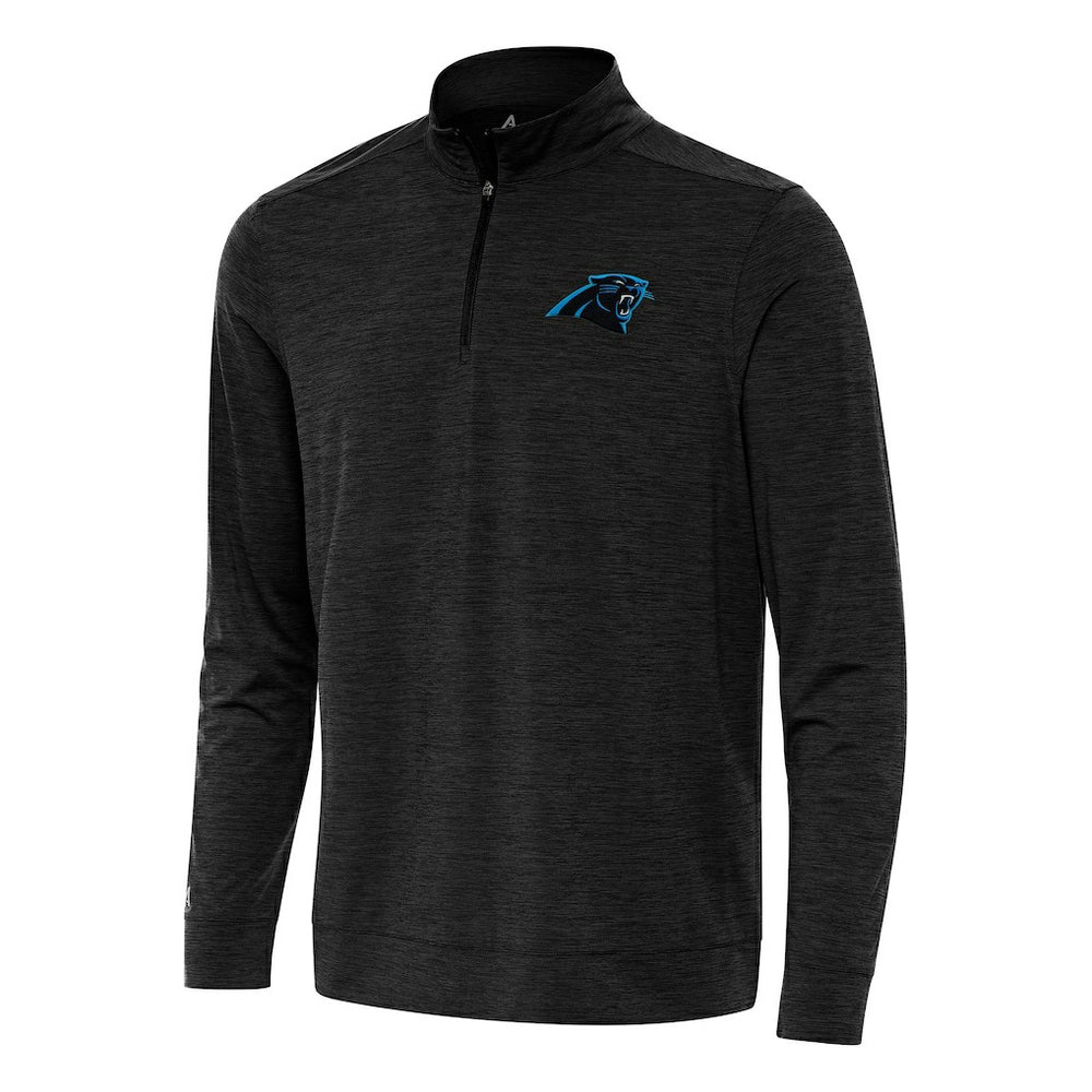 Antigua Bright Quarter-Zip Top - Carolina Panthers