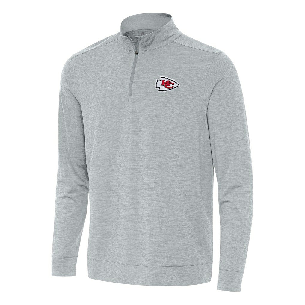 Antigua Bright Quarter-Zip Top - Kansas City Chiefs