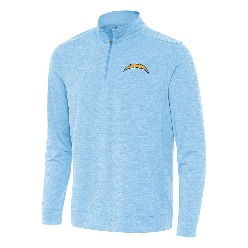 Antigua Bright Quarter-Zip Top - Los Angeles Chargers