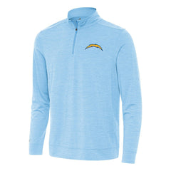 Antigua Bright Quarter-Zip Top - Los Angeles Chargers
