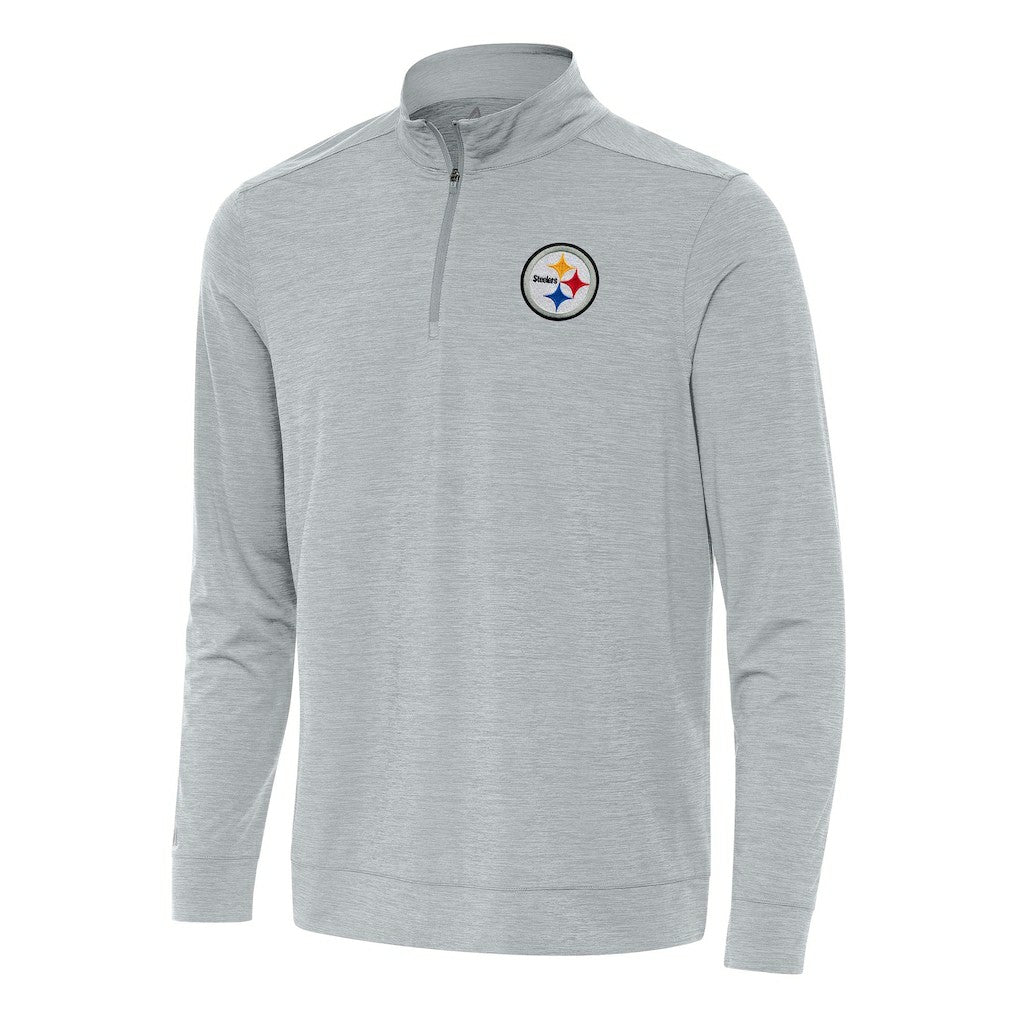 Antigua Bright Quarter-Zip Top - Pittsburgh Steelers