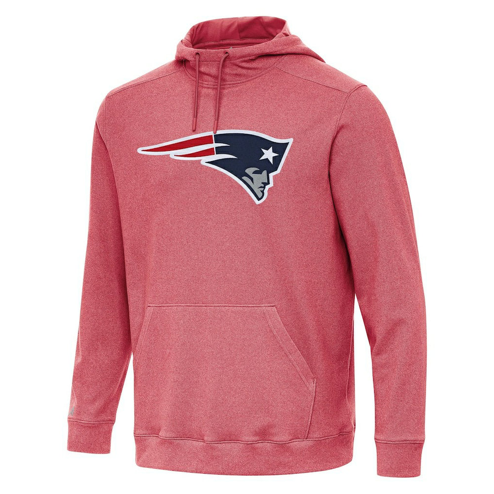 Antigua Cloud Pullover Hoodie - New England Patriots