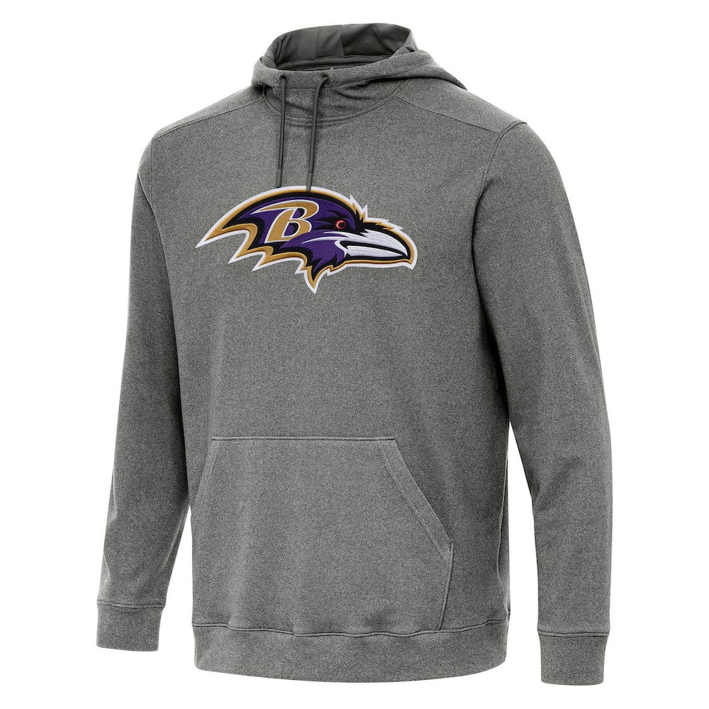 Antigua Cloud Pullover Hoodie - Baltimore Ravens