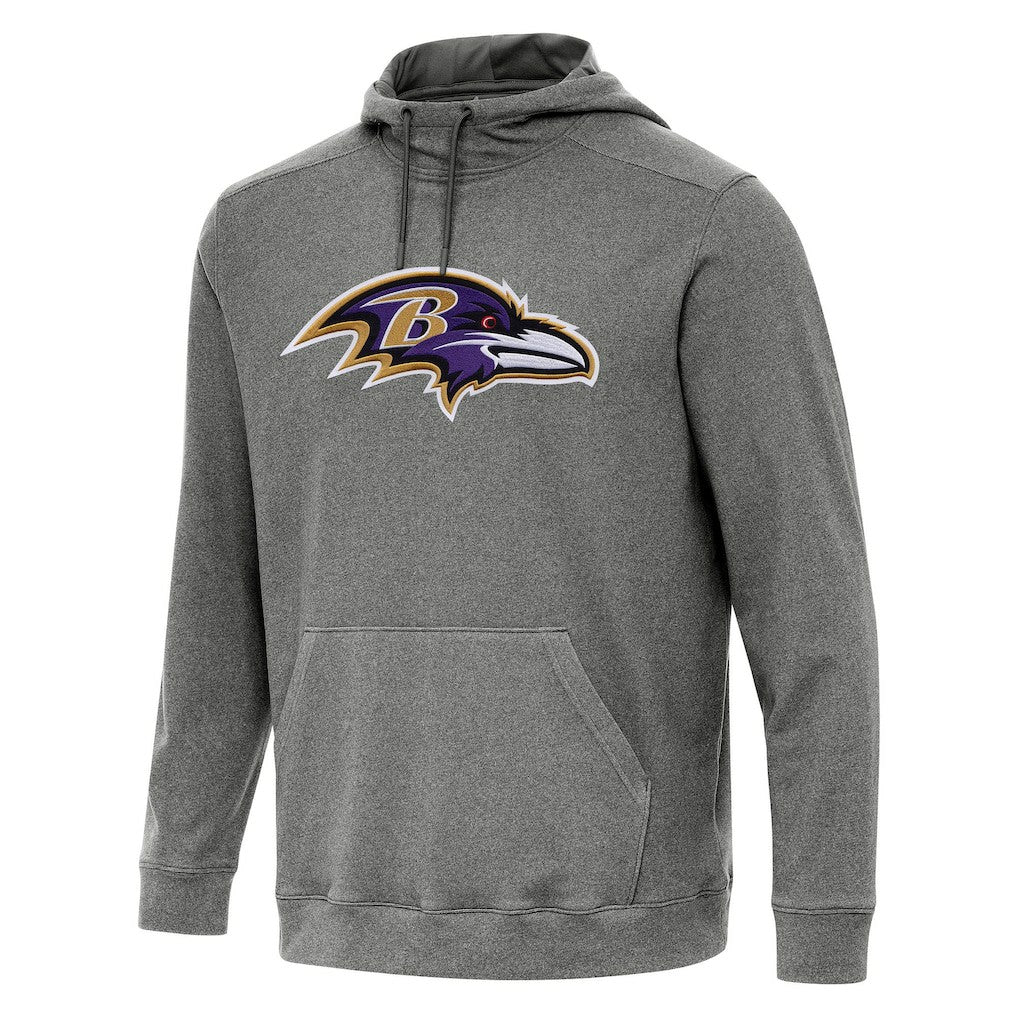 Antigua Cloud Pullover Hoodie - Baltimore Ravens