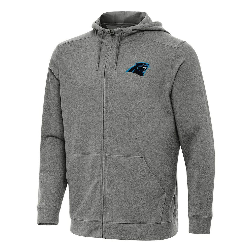Antigua Effortless Full-Zip Hoodie - Carolina Panthers