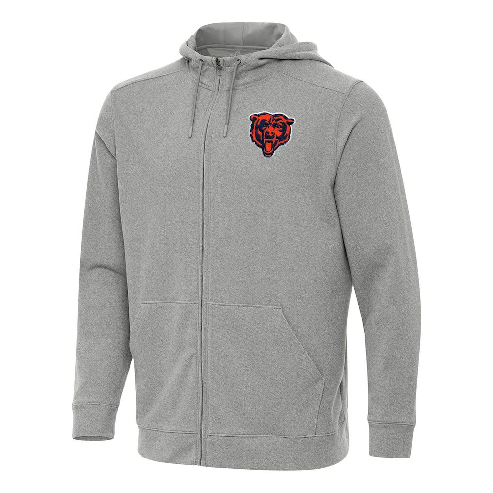 Antigua Effortless Full-Zip Hoodie - Chicago Bears