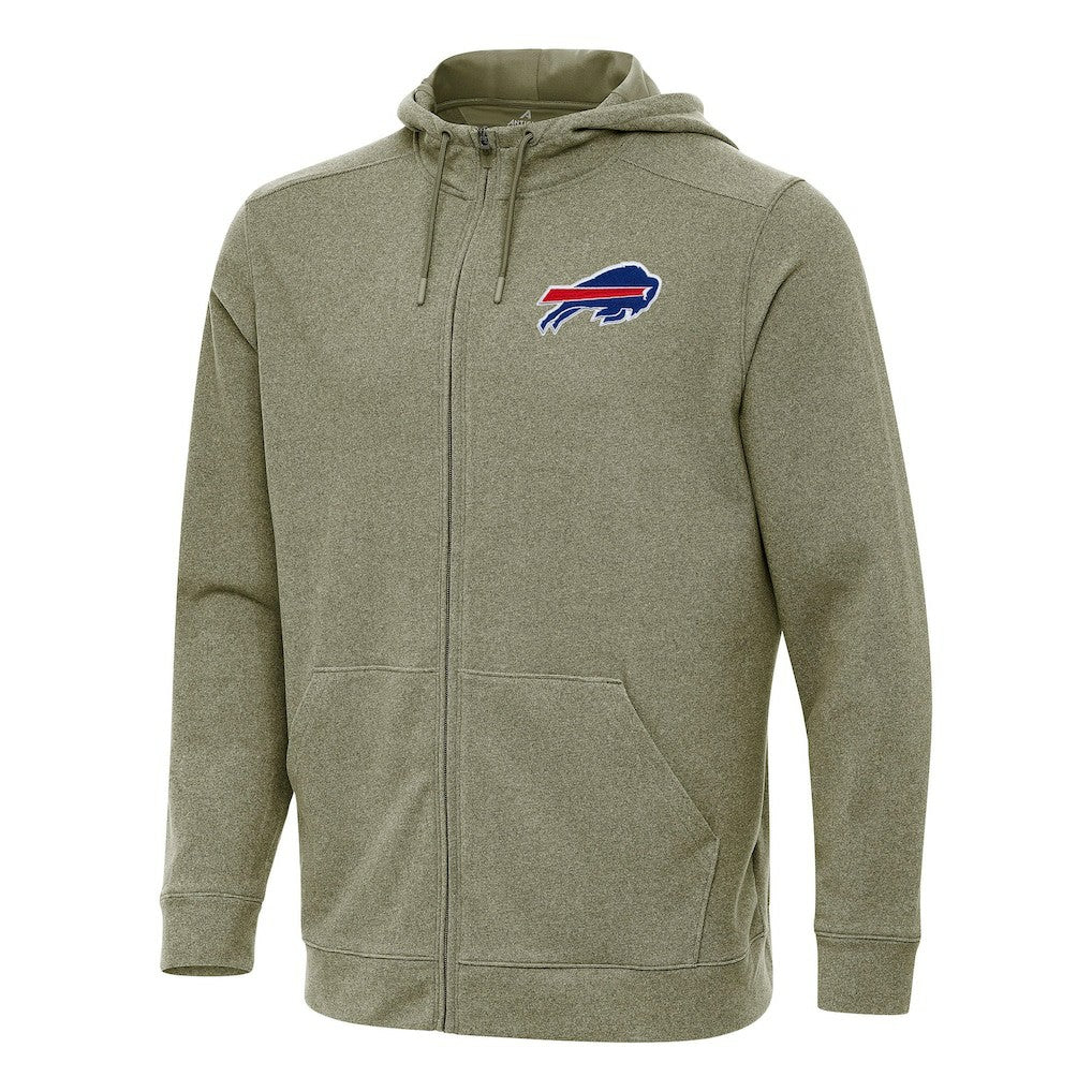 Antigua Effortless Full-Zip Hoodie - Buffalo Bills