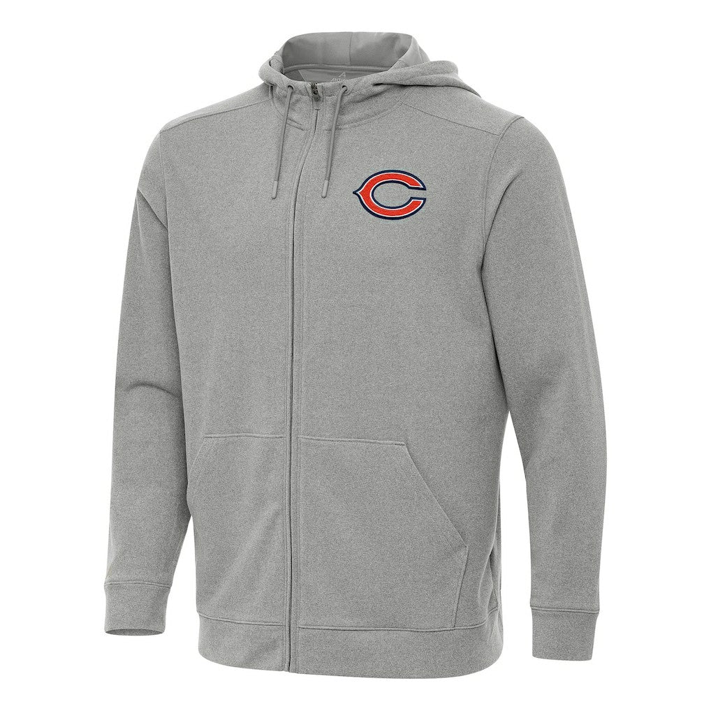Antigua Effortless Full-Zip Hoodie - Chicago Bears