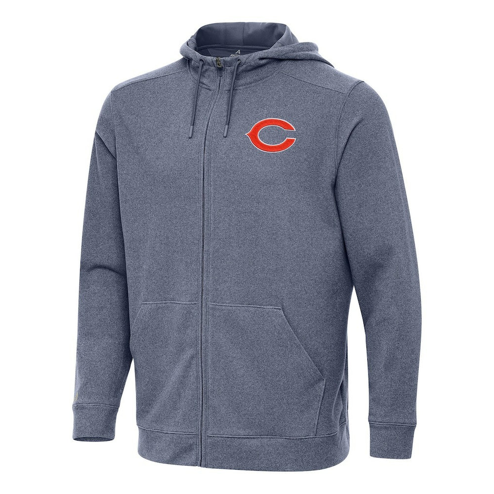 Antigua Effortless Full-Zip Hoodie - Chicago Bears