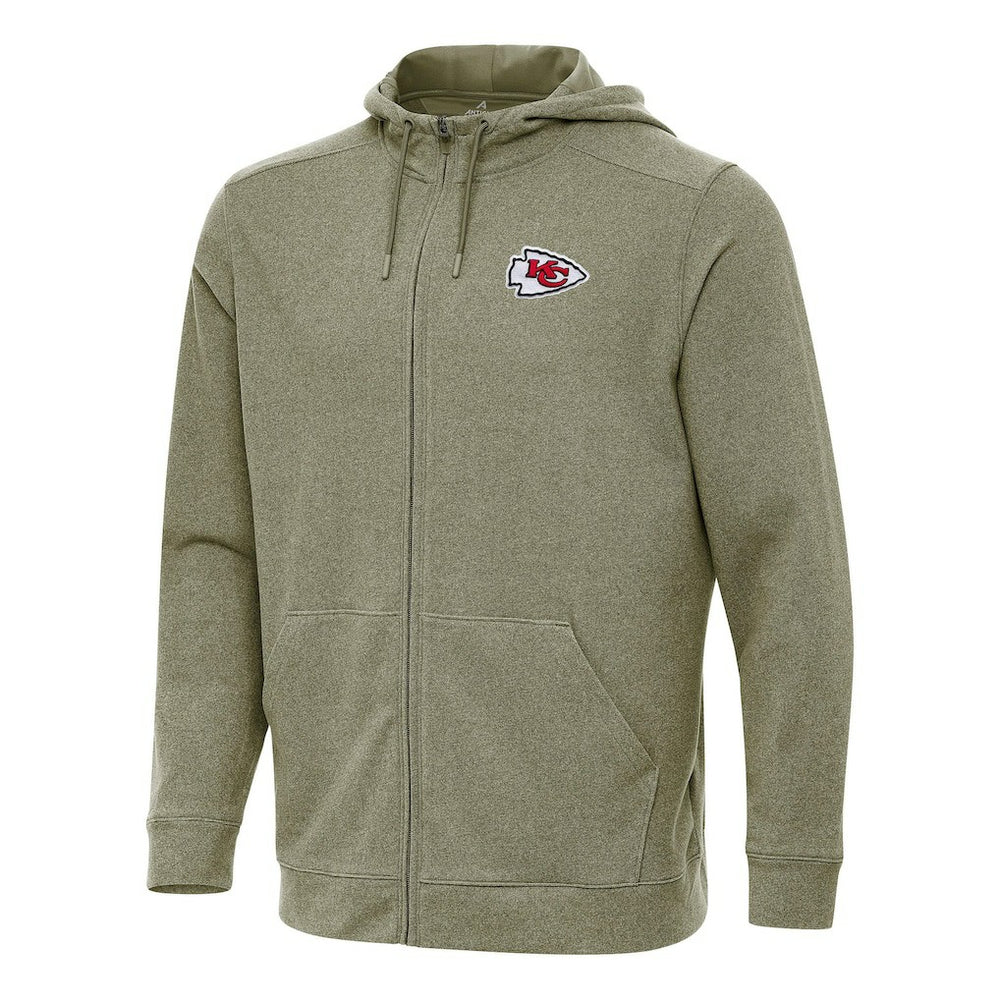 Antigua Effortless Full-Zip Hoodie - Kansas City Chiefs