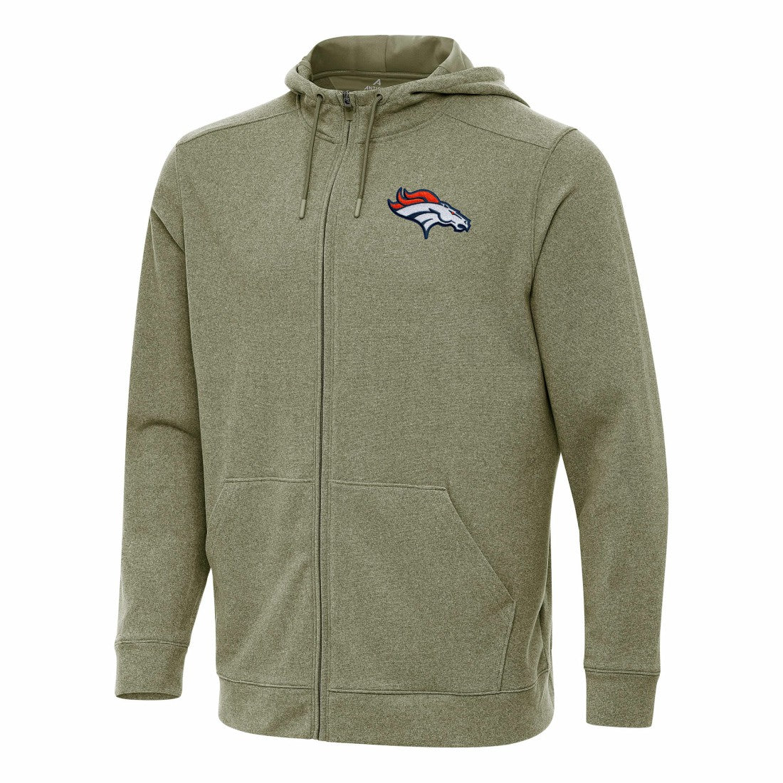 Antigua Effortless Full-Zip Hoodie - Denver Broncos