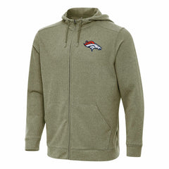 Antigua Effortless Full-Zip Hoodie - Denver Broncos