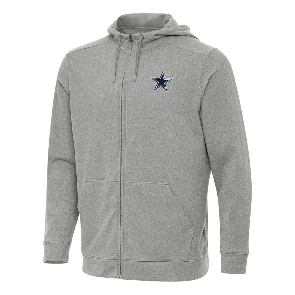 Antigua Effortless Full-Zip Hoodie - Dallas Cowboys